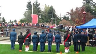 2016 Remembrance Day, North Delta, BC, Canada