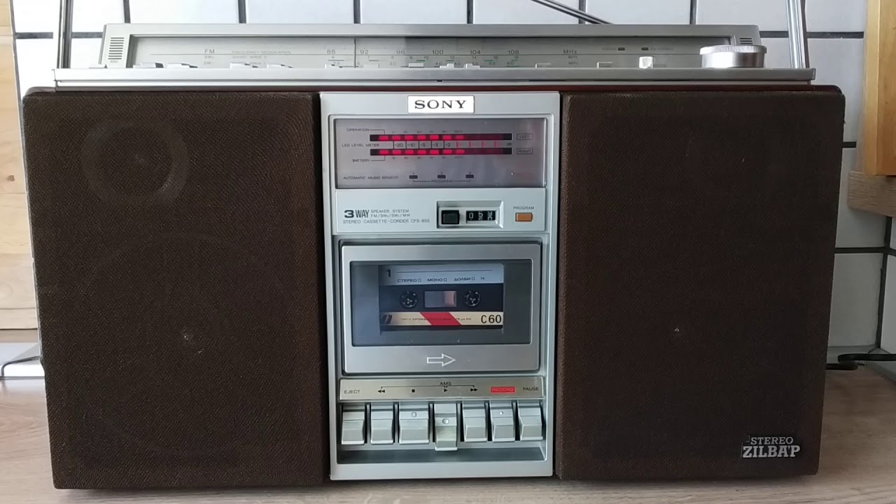 Sony Cfs 85s Zilba P Boombox Made In Japan 1979 Part Ii For Sale Youtube