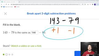 Grade 3: Break Apart 3-Digit Subtraction Problems