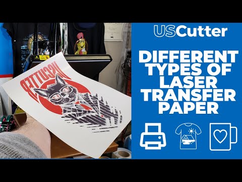 Videó: Melyik a legjobb lézernyomtató transzferpapírhoz?