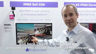 Turn any camera into IPMX   AI processing | Titanium EDK demo (ISE 2026)