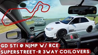 Gd Sti Takes On Njmp With Racecomp Engineering Ss-R 3 Way Coilovers