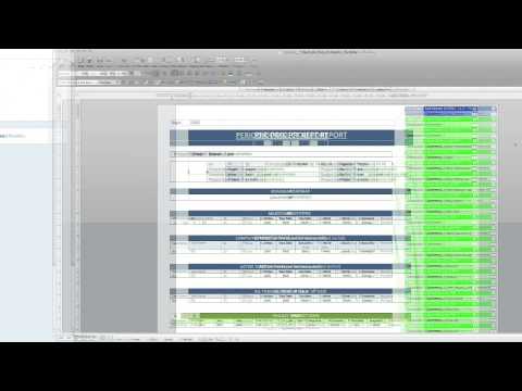 Clarizen periodic project reporting tutorial