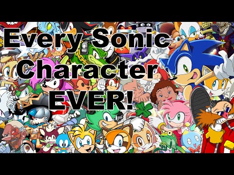 Every Sonic Character EVER! 30th Anniversary Dedication