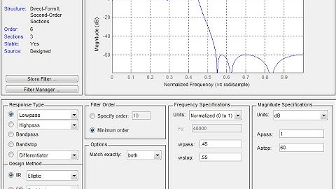 DSP Lecture 18: IIR filter design