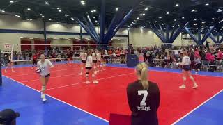 AJV 16 Adidas vs CC Force 161 Crossfire 2nd set 25-20