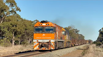 Freight Trains In The Central West NSW