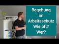 Arbeitsschutzbegehung Erklärt Wie Oft Wer SiFa Betriebsarzt Betriebsrat ASiG