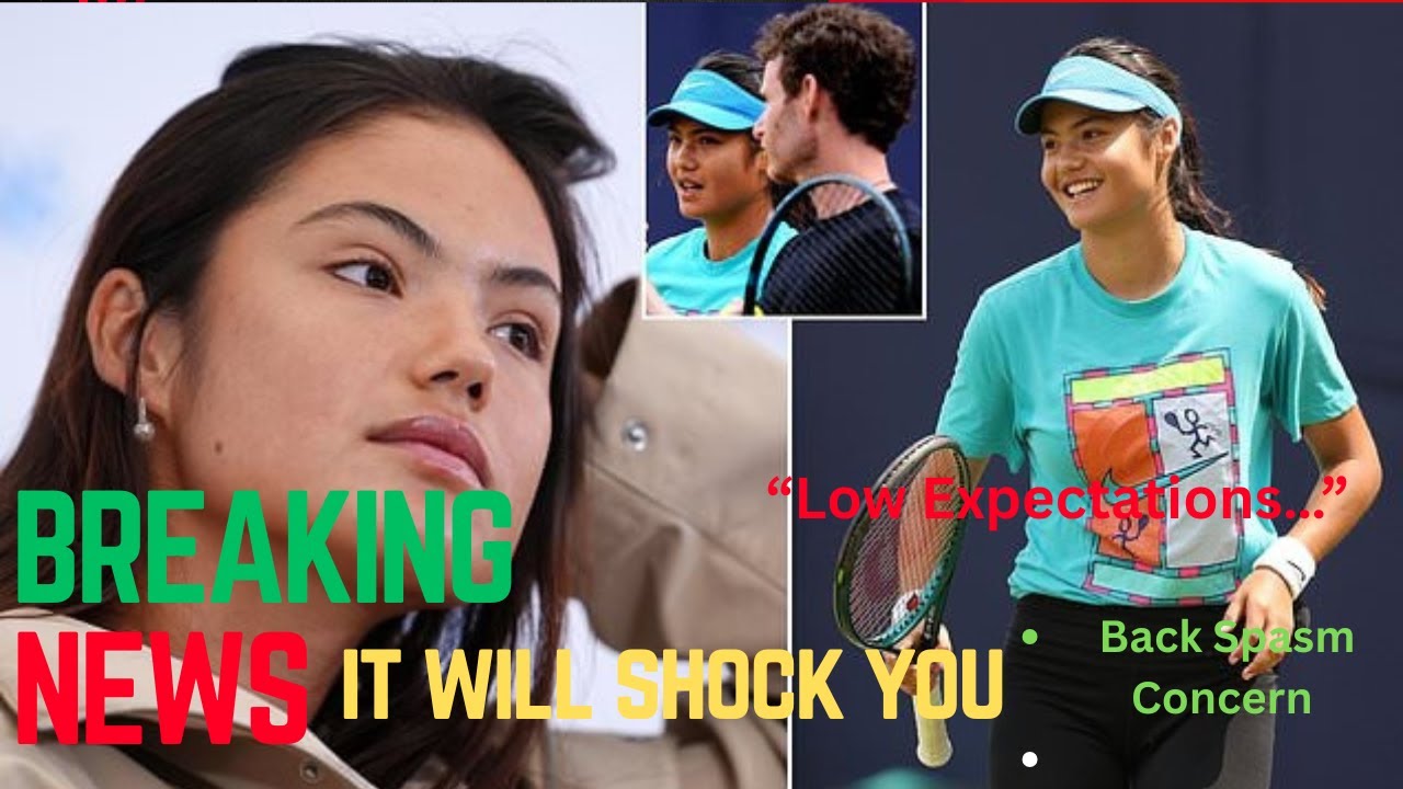 Raducanu Sets ‘Low Expectations’ for Queen’s Club After Injury Scare