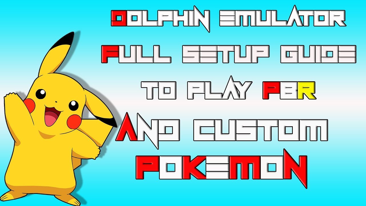 Полное руководство по настройке эмулятора Dolphin для игры в Pokemon Battle Revolution