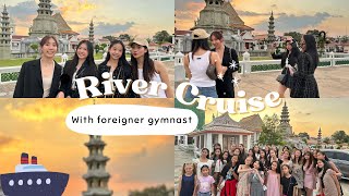 River Cruise (Smile Riverside) 🚢✨- ล่องเรือกับนักกีฬาชาวต่างชาติ | Ninnin_Penin