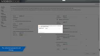 Additional Password Changes in VideoEdge 5.6 Setup Wizard