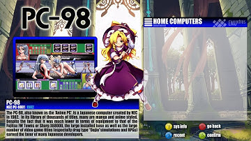 NEC PC 98 emulator XVGM preview