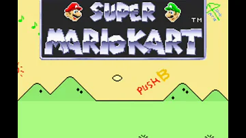 Super Mario Kart Vanilla Lake Beta/Late Proto (Real/Original Version)