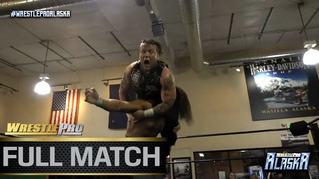 "THE DRAW" SAMI CALLIHAN vs "THE ICEBERG" DEONN RUSMAN - GOLD CHAMPIONSHIP - WRESTLEPRO ALASKA