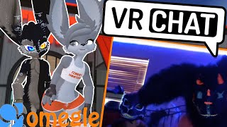 VR Chat Femboy Hooters On Omegle!!
