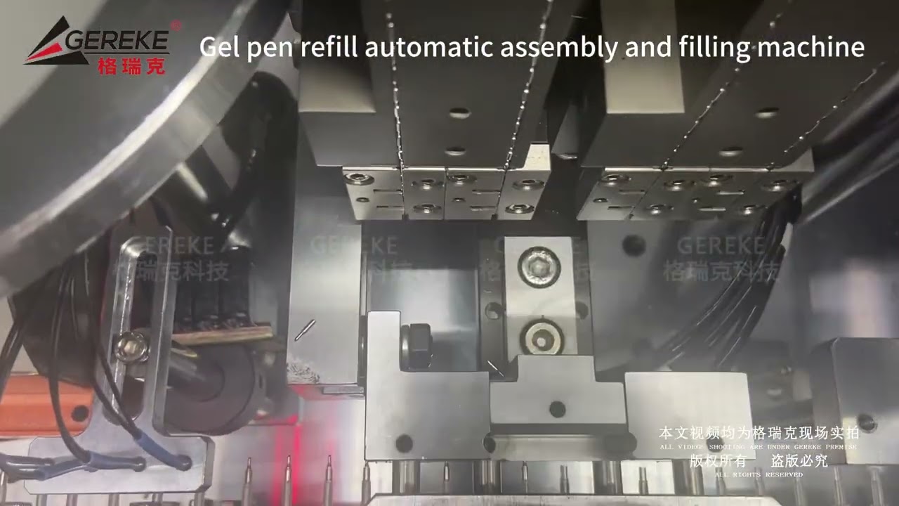 Ball refill Gel refill assembly machine