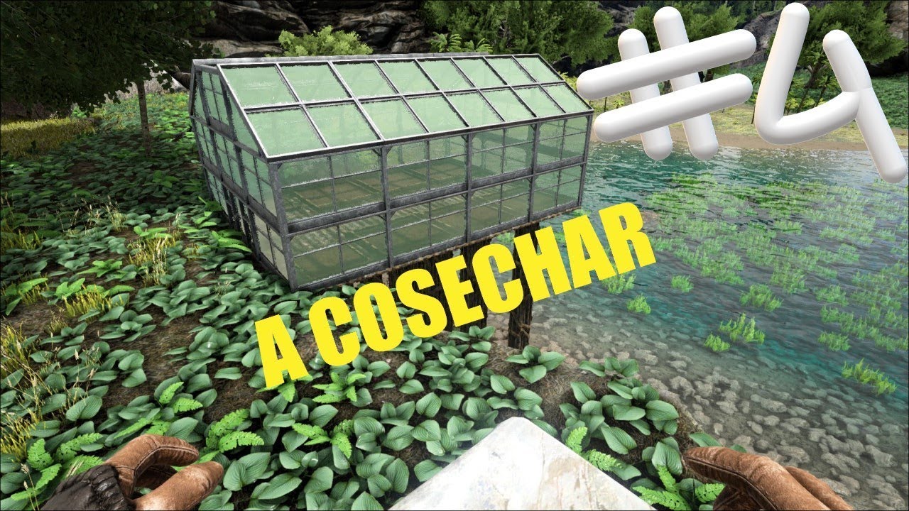 ARK SURVIVAL EVOLVED #4 | TENEMOS INVERNADERO | Gameplay Español