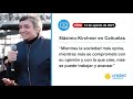 Máximo: &quot;Cuando la sociedad se suma a la participación de su futuro, el margen de error se reduce”.