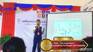 Topic: The importance of Digital Accessibility for People with Disability by Elabor Dan