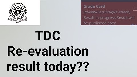 Assam University Silchar|| Re-evaluation result today??