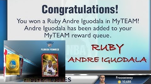 NBA 2K14 MYTEAM Next Gen- I GOT RUBY ANDRE IGUODALA!!! #RUBY9IGUODALA @andre @Ronnie2K @LD2K