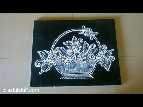 Featured image of post Flower Rangoli Design Black And White : 48,000+ vectors, stock photos &amp; psd files.