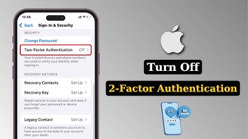 How To Turn Off Two Factor Authentication For Apple ID on iPhone