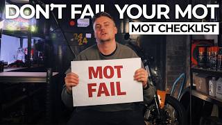 Motorcycle MOT Checklist | After Winter Storage UK Spring Prep Guide