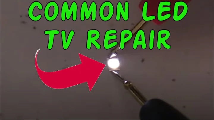 How to Check & Fix TV LED Backlight strips - LED TV backlight repair kit