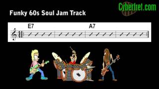 Funky 60s Soul Jam Track - E7 to A7