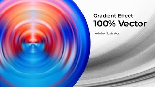 4 minutes to Create Abstract Vortex in Illustrator - Stunning Gradient Mesh Tutorial (100% Vector)