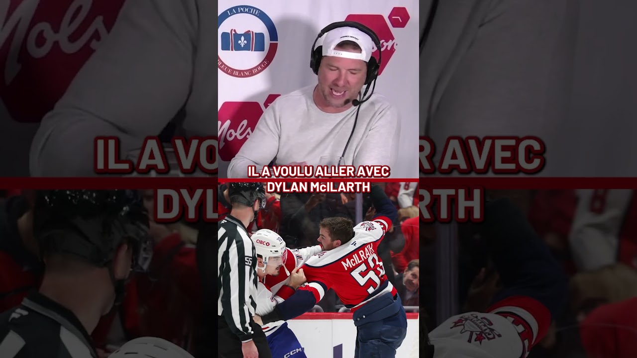 La bagarre d'Arber Xhekaj a fait jaser les boys après le match face aux Capitals. 🥊