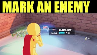 Mark an enemy player using a Flare Gun - Fortnite FLARE GUN Location