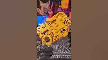 ASMR 3D Printed Golden Twelve-in-One Fidget Toy🌀