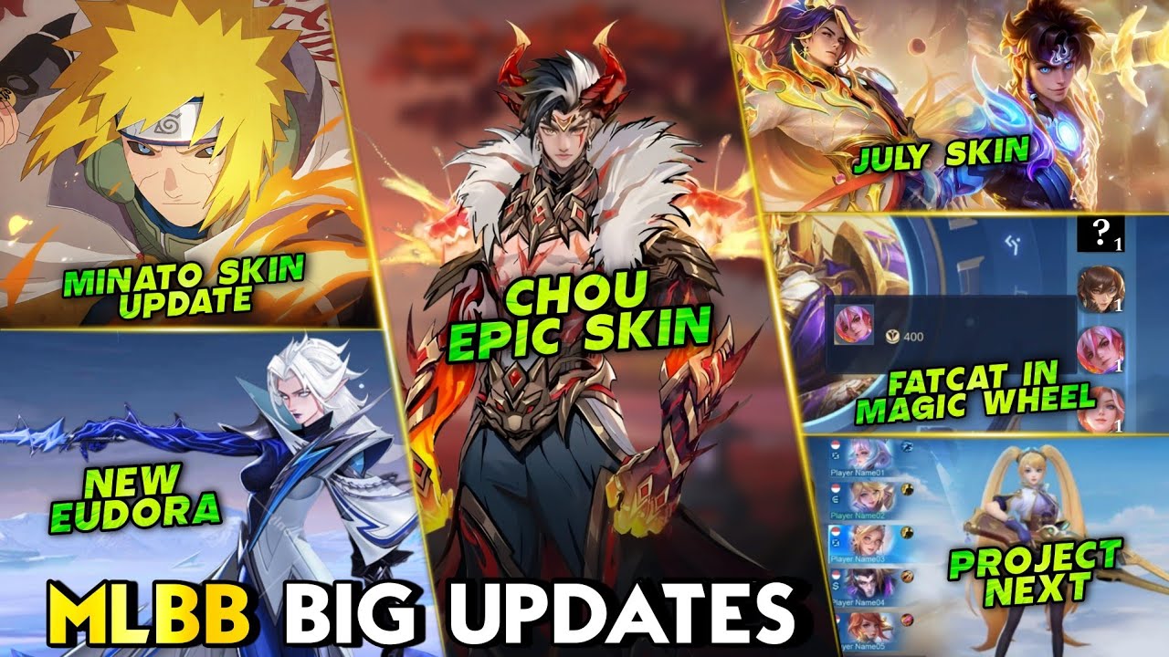 FATCAT MAGIC WHEEL, CHOU EPIC SKIN, JULY COLLECTOR, PROJECT NEXT 2025, - Mobile Legends: Bang Bang