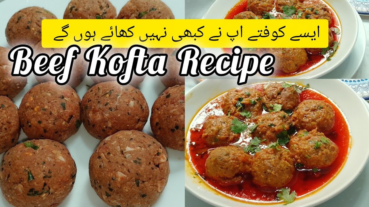 Beef Kofta Recipe|Beef Kofta Gravy Recipe |By Cooking Comfort All Recipe  