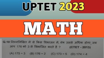 UPTET NUMBER SYSTEM || MATH CLASS 11 || UPTET 2023 || #uptet #ctet #ctetpreparation#uptetpreparation
