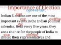 826,Importance of Election, चुनाव /english reading paragraph/english reading @Englishreadingpractice