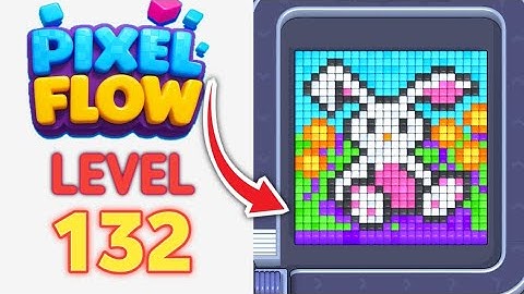 Pixel Flow Level 132 Walkthrough