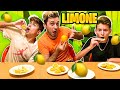 MANGIAMO un LIMONE ASPRISSIMO CHALLENGE🍋*CAP VOMITA* nella VILLA degli YOUTUBERS🏡