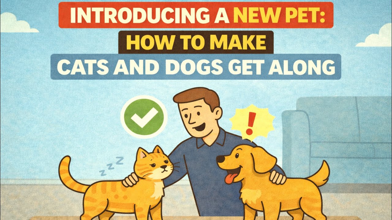 Introducing a New Pet: How to Make Cats and Dogs Get Along