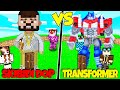 CASA OPTIMUS PRIME CONTRO CASA SKIBIDI DOP SU MINECRAFT!!