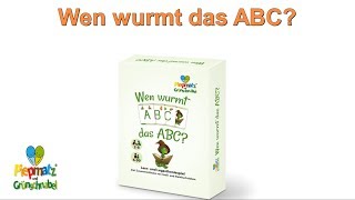 ► Wen wurmt das ABC? | Kartenspiel | ABC lernen | piepmatzundgrünschnabel.com screenshot 1