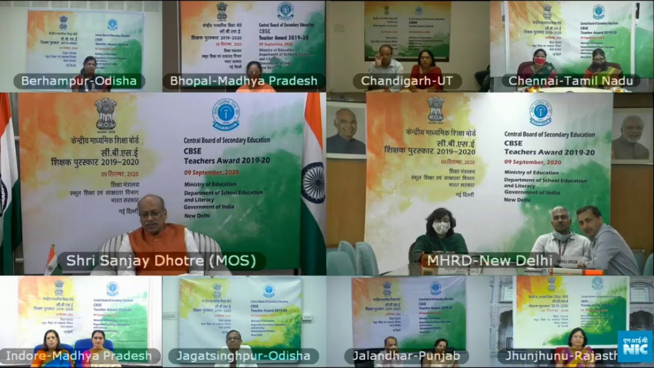 CBSE Teachers Award 2019-20