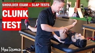 Clunk Test - SLAP Special Test - Shoulder Clinical Examination