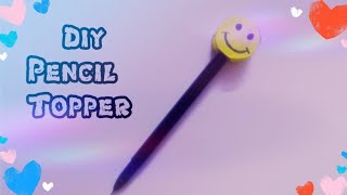 DIY emoji pen or pencil toppers |DIY cardboard craft #the_craft_room
