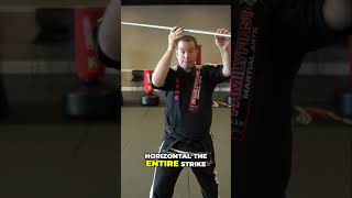 Reverse Strike Martial Arts Bo Staff Technique