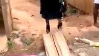Funny Walking Aunty