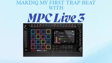 My first trap beat on MPC live 3! 